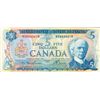 Image 1 : BANK OF CANADA. $5.00. 1972 Issue. BC-48aT. Bouey-Rasminsky. No. RS8450619. PMG graded Fine-15. A ra