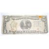 Image 1 : World War II Occupied Japanese 5 Pesos Bill *PLEASE LOOK AT PICTURE TO DETERMINE GRADE - NICE NOTE*!