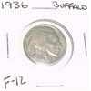 Image 1 : 1936 Buffalo Nickel *FINE-12 GRADE*!!