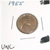 Image 1 : 1955-P Wheat Penny *RARE UNC HIGH GRADE - NICE COIN*!!