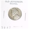 Image 1 : 1947 Jefferson Nickel *PLEASE LOOK AT PICTURE TO DETERMINE GRADE*!!