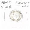 Image 1 : 1964-D ROOSEVELT SILVER DIME *PLEASE LOOK AT PICTURE TO DETERMINE GRADE*!!