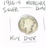 Image 1 : 1916-S MERCURY SILVER DIME KEY DATE *RARE PLEASE LOOK AT PICTURE TO DETERMINE GRADE*!!
