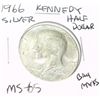 Image 1 : 1965 KENNEDY SILVER HALF DOLLAR *EXTREMELY RARE MS-65 HIGH GRADE* Bag Marks!!