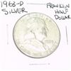 Image 1 : 1963-D FRANKLIN SILVER HALF DOLLAR *PLEASE LOOK AT PICTURE TO DETERMINE GRADE*!!