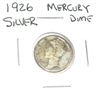 Image 1 : 1926 Mercury SILVER Dime *PLEASE LOOK AT PICTURE TO DETERMINE GRADE - NICE COIN*!!