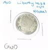 Image 1 : 1910 LIBERTY HEAD "V" NICKEL *GOOD GRADE*!!