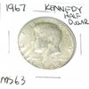 Image 1 : 1967 KENNEDY SILVER HALF DOLLAR *EXTREMELY RARE MS-63 HIGH GRADE!!