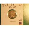 Image 1 : 1873 3 CENT NICKEL