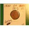 Image 1 : 1880 INDIAN HEAD CENT