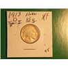 Image 1 : 1913 D BUFFALO NICKEL
