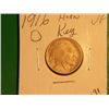 Image 1 : 1916 D BUFFALO NICKEL