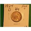 Image 1 : 1924 D BUFFALO NICKEL