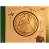 Image 1 : 1854 O SITTING LIBERTY DIME