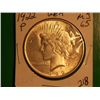 Image 1 : 1922 P PEACE DOLLAR