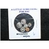 Image 1 : A Little Something For You; US Replica Miniature Coins; Lot of 6