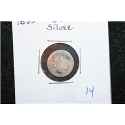 1853 Three Cent Silver Piece