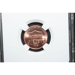 2010-D Lincoln-Union Shield Penny; NGC Graded Brilliant Uncirculated