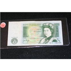 England One Pound Foreign Bank Note