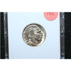 1938-D Buffalo Nickel; MCPCG Graded MS63