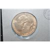 Image 2 : 1974 John Adams American Revolution Bicentennial Commerative Medal W/Postal Stamps First Day Issue