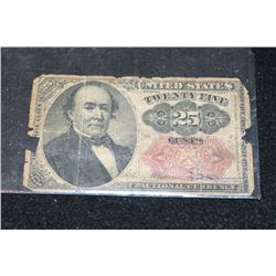 1874 United States 25 Cent Fractional Currency