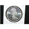 Image 2 : 1966 Canada "Canoe" $1 Foreign Coin