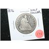 Image 1 : 1876 Seated Liberty Half Dollar