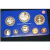 Image 1 : 1975 Barbados Proof Set; Minted at The Franklin Mint