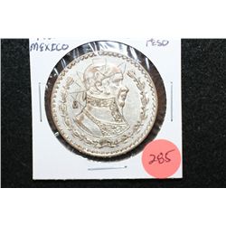 1962 Mexico Un Peso Foreign Coin