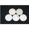 Image 1 : Silver Morgan & Peace $1; Various Dates & Conditions; Lot of 5