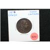 Image 1 : 1878 Spain Cinco Centavos Foreign Coin