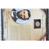 Image 1 : 2010 US Presidential Abraham Lincoln-16th President $1 Coin W/Postal Stamp Commerating Picture of Be