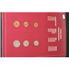 Image 2 : Lithuania; Coin Sets of All Nations W/Postal Stamp Dated 1996