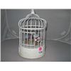 Image 1 : Singing Birds  In Cage (Battery Opearted) approx 7" x 10"