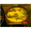 Image 1 : 18"x15" bubble glass budwiser te up sign
