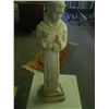 Image 1 : Garden Statue Cement approx 27" tall 8" wide
