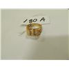Image 1 : 14KT Gold Ring with 3/4KT Diamond Size 11 1/2