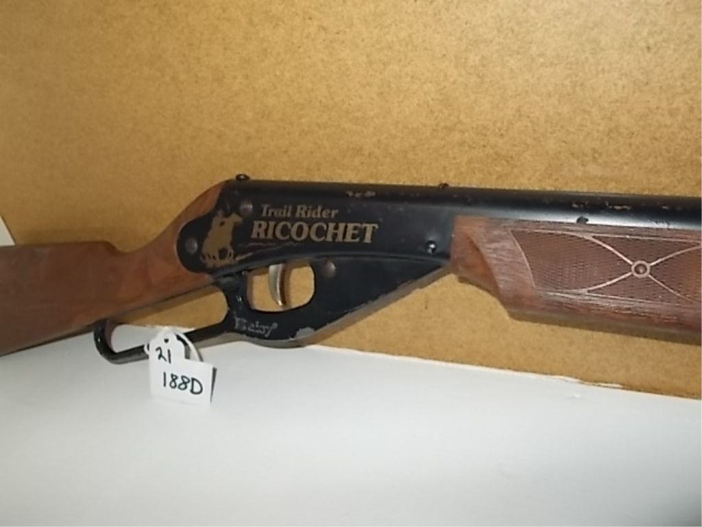 Toy Ricochet Rifle Daisy Trail Rider Ricochet Model 660 Toy Gun