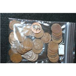 Wheat Back Penny; Various Dates & Conditions; Lot of 50
