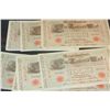 Image 1 : 1910 German 1000 Finfausend Mark Foreign Bank Note; Lot of 8