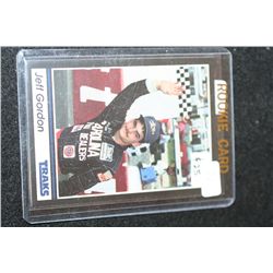 1991 Nascar Traks Jeff Gordon Rookie Nascar Trading Card