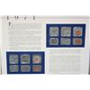 Image 2 : 1971 US Mint Coin Set W/Postal Stamp Commerating Mariner 9 Orbits Mars Dated 1993; P,S & D Mints; UN