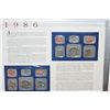 Image 2 : 1986 US Mint Coin Set W/Postal Stamps Commerating Centennial of the Statue of Liberty Dated 1993; P&