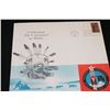 Image 2 : 1967 First Day Issue Postal Stamp W/Envelope Celebrating The Centennial of Alaska