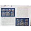 Image 2 : 1974 US Mint Coin Set W/Postal Stamps Commerating Richard Nixon Resigns the Presidency Dated 1994; P