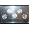 Image 2 : 2000-P US Mint State Quarter Set; Layered in Platinum; BU