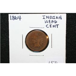 1864 Indian Head One Cent