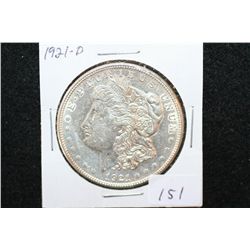 1921-D Silver Morgan $1