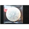 Image 2 : 2009 Skull & Machine Gun Silver Round; .999 Fine Silver 1 Oz.